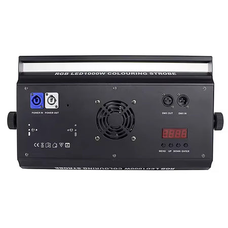 Dynamic RGB Strobe & Wash: 8-Segment LED Dmx512 Strobe Stage Light
