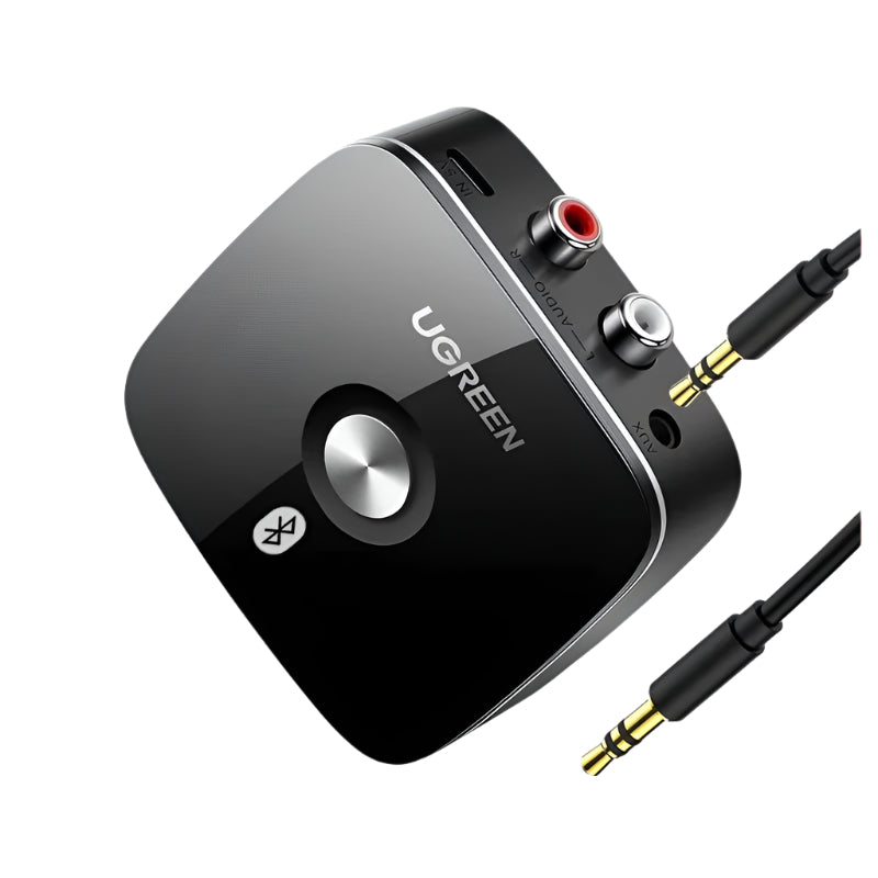 UGREEN Bluetooth RCA Receiver 5.1 Aptx HD 3.5Mm Jack Aux Wireless Adapter 