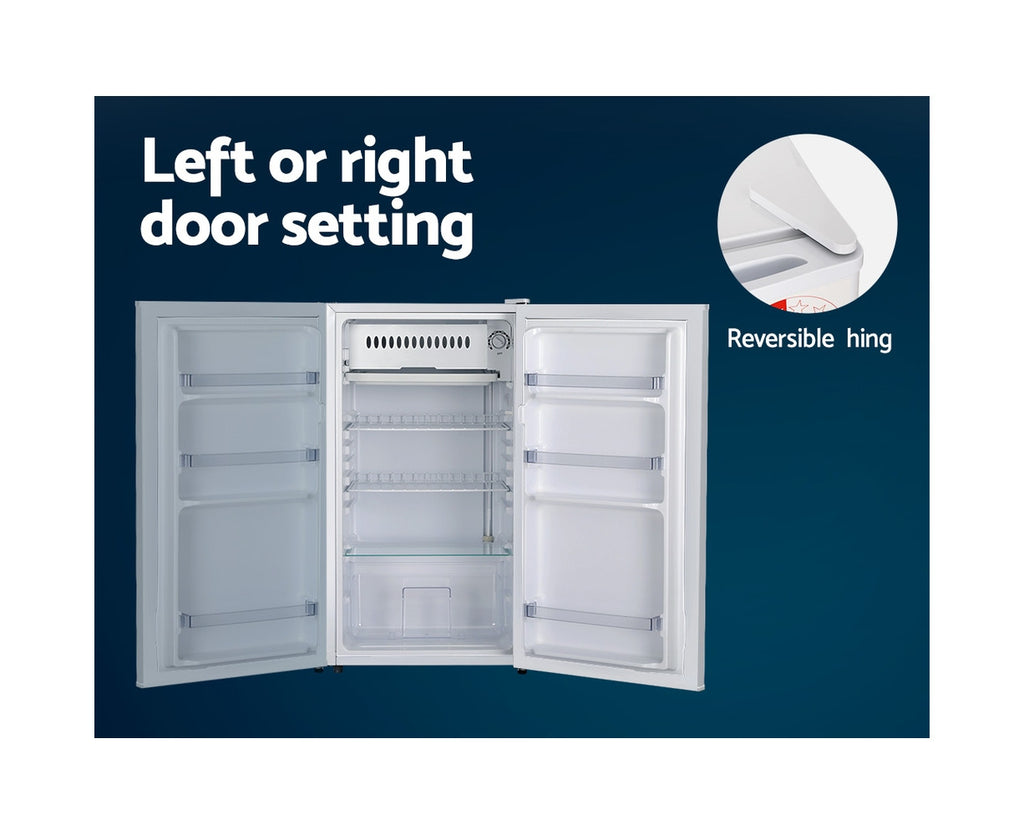 95L Bar Fridge White