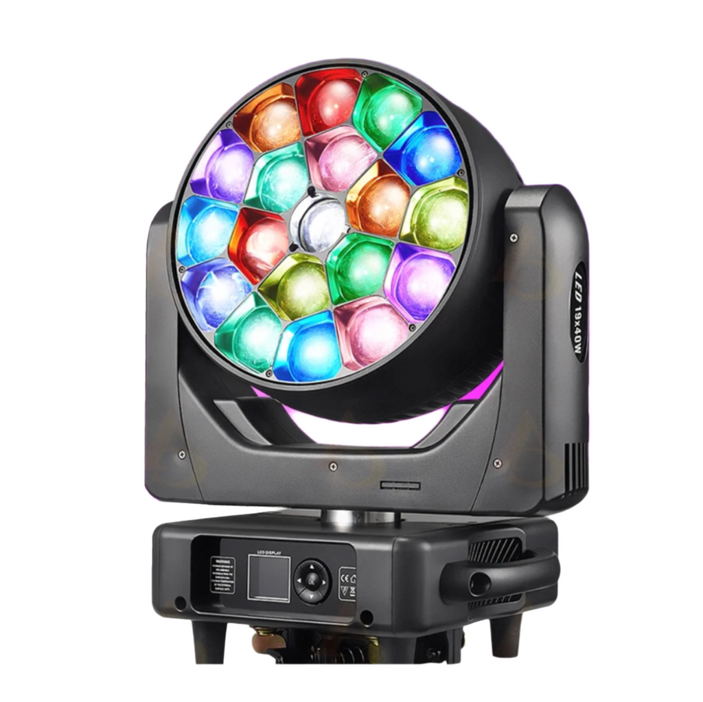 19X40W Moving Head Wash Beam Professional DMX Stage Light